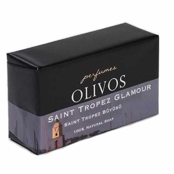 Sapun Parfumat pentru Ten, Corp si Par Saint Tropez Glamour - cu Ulei de Masline Extra Virgin Olivos, 250 g