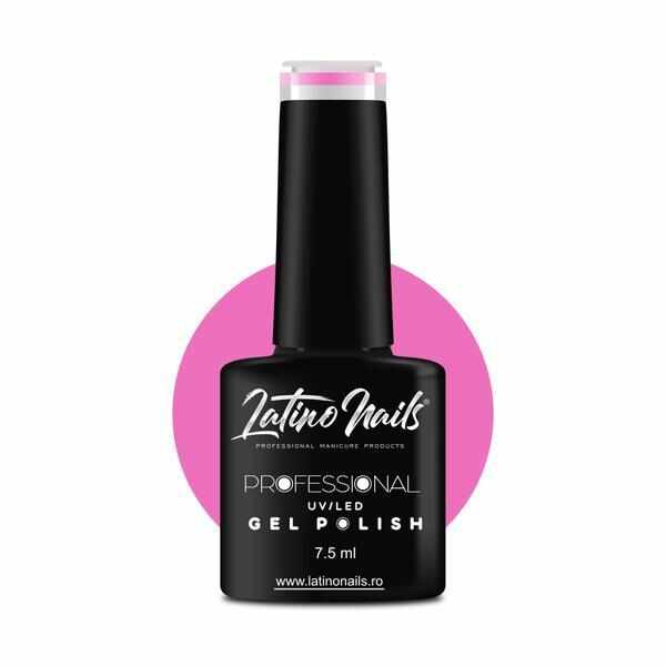 Gel Lac Neon Millenial Pink, 7.5 ml