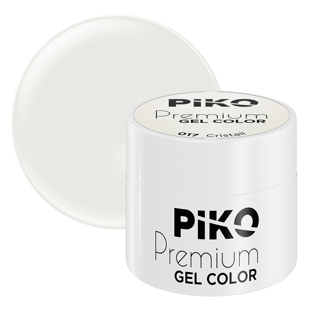 Gel UV color Piko, Premium, 5 g, 017 Cristall