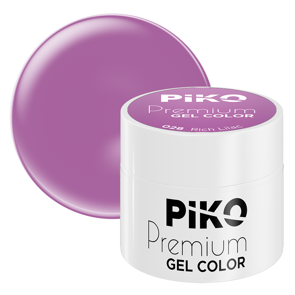 Gel UV color Piko, Premium, 5 g, 028 Rich Lilac