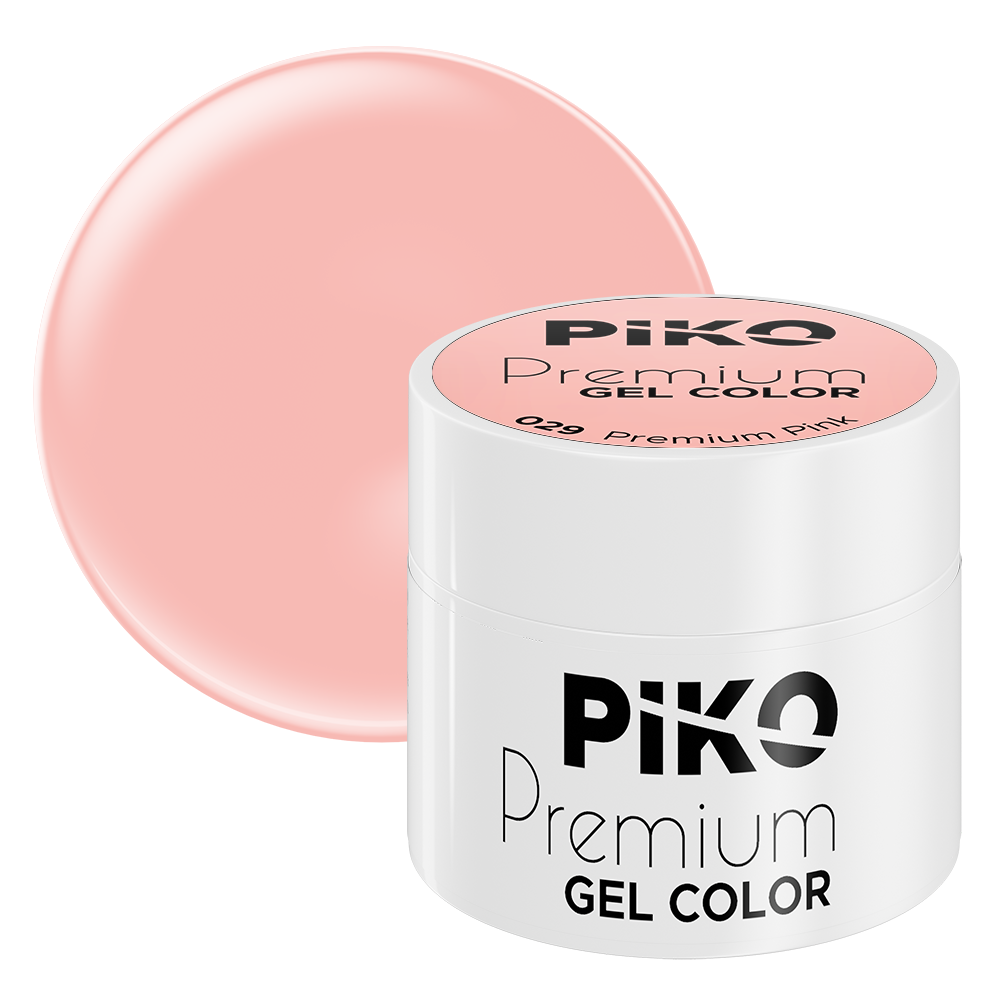 Gel UV color Piko, Premium, 5 g, 029 Premium Pink
