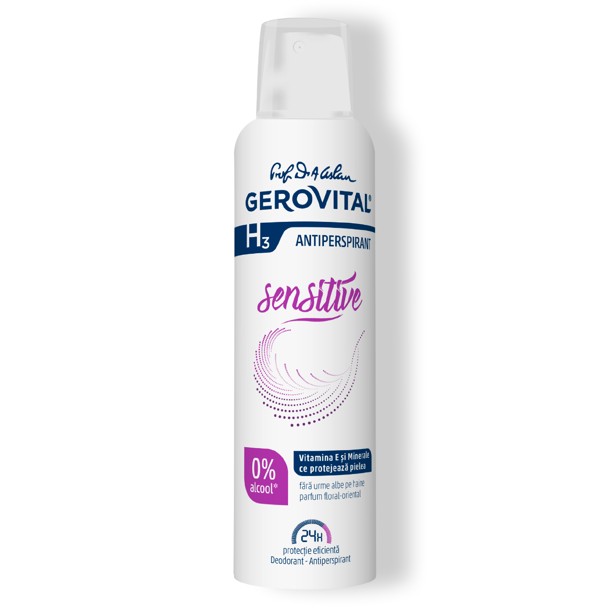 Deodorant Antiperspirant Gerovital H3 - Sensitive