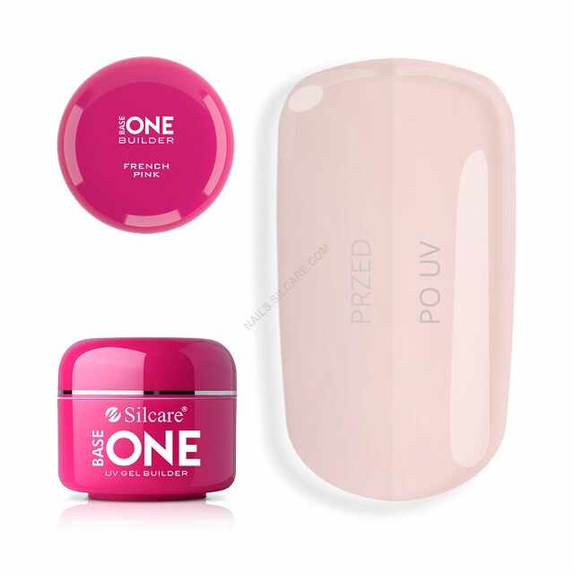 Gel constructie base one french pink 15 gr