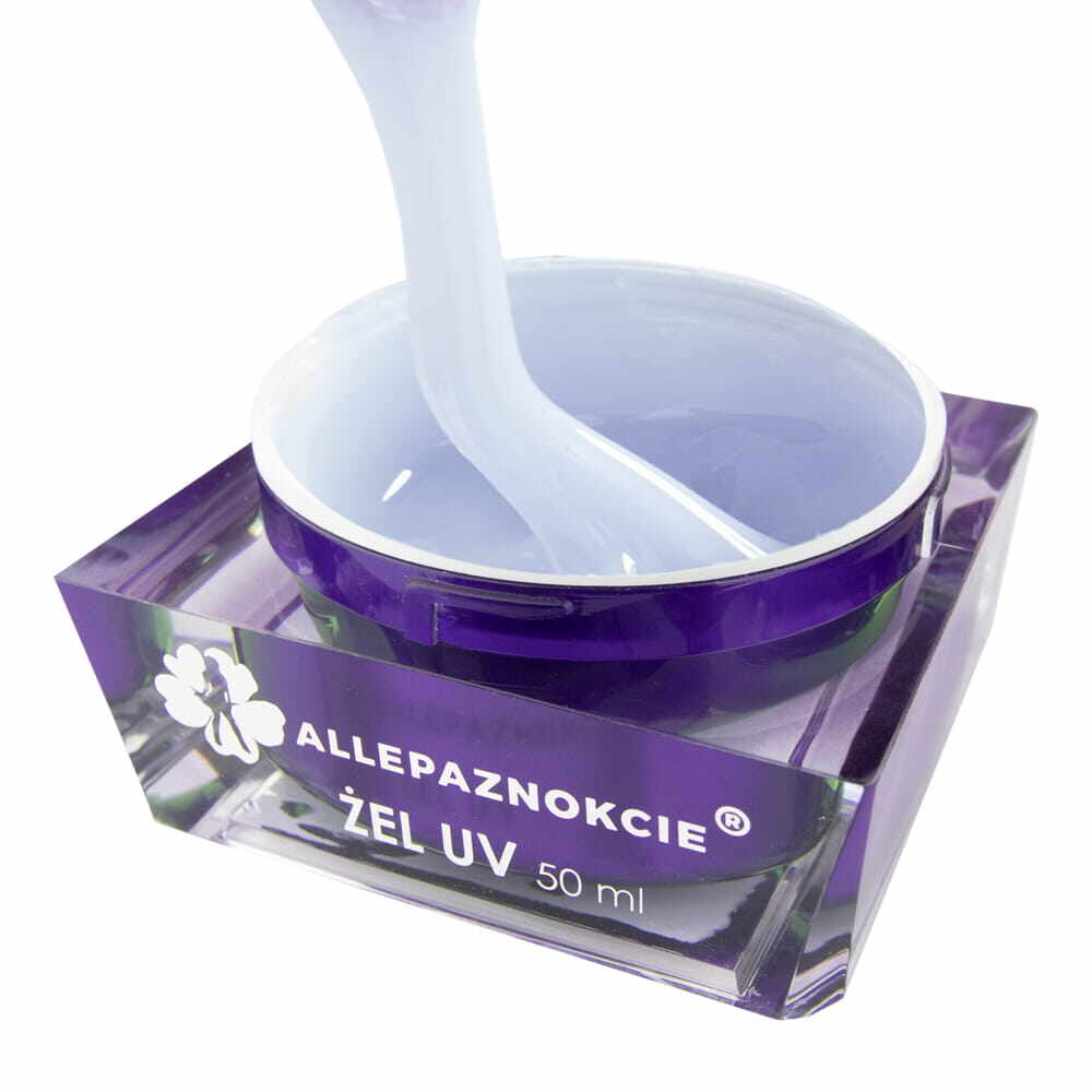 Gel UV Constructie- Jelly Manifest White 50 ml Allepaznokcie- (alb laptos)