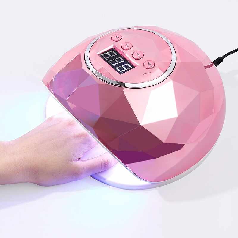 Lampa UV LED Lux F6 Diamond Pink Metalic