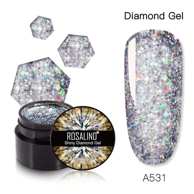 Shiny diamond color gel a531