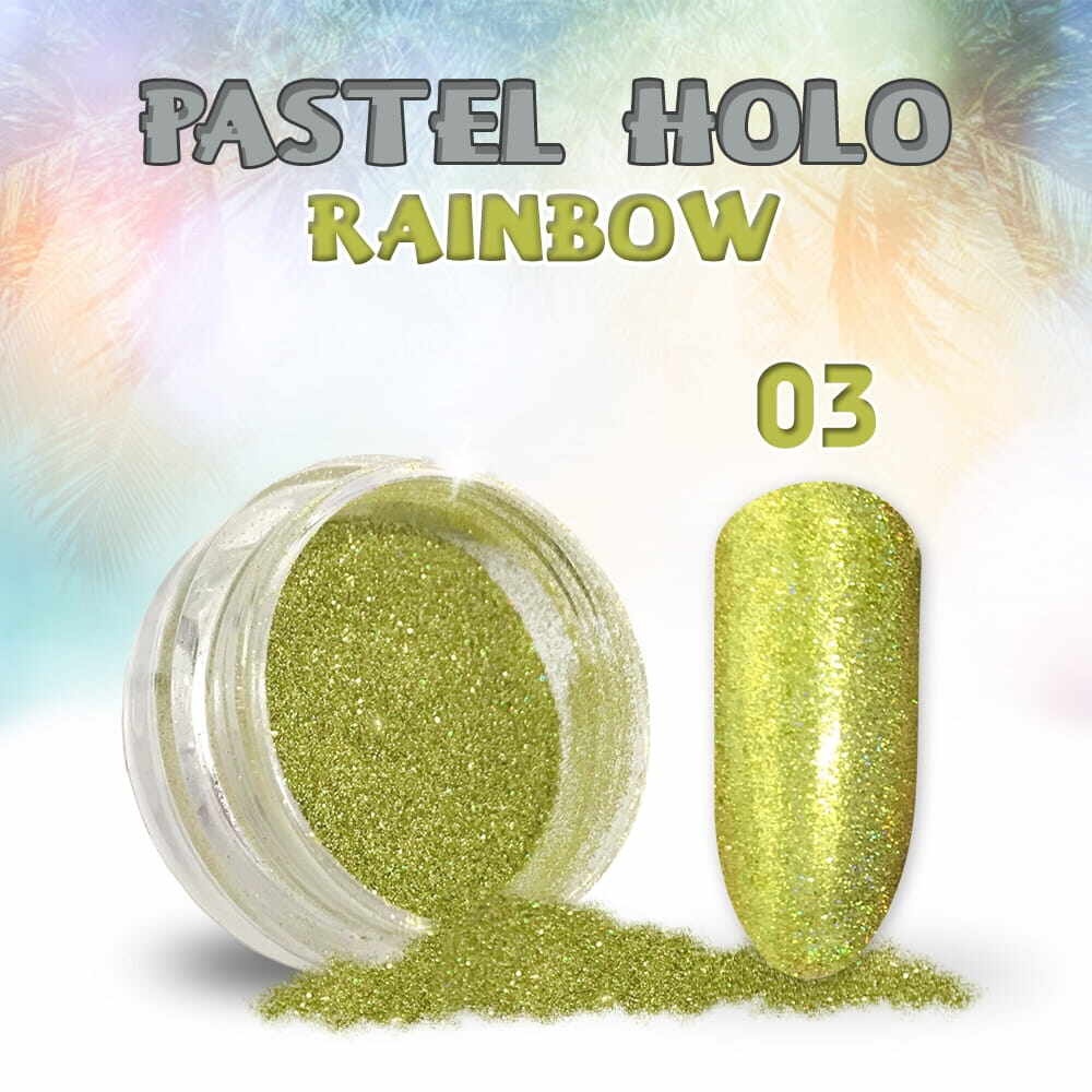 Pigment pastel holo rainbow 03
