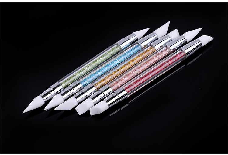Set 5 pensule varf silicon