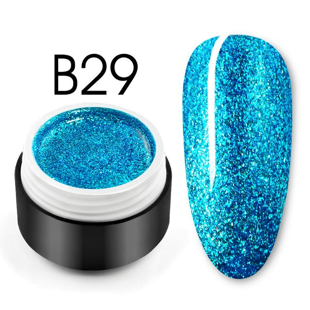 Shiny Platinum Color Gel B29 - B21