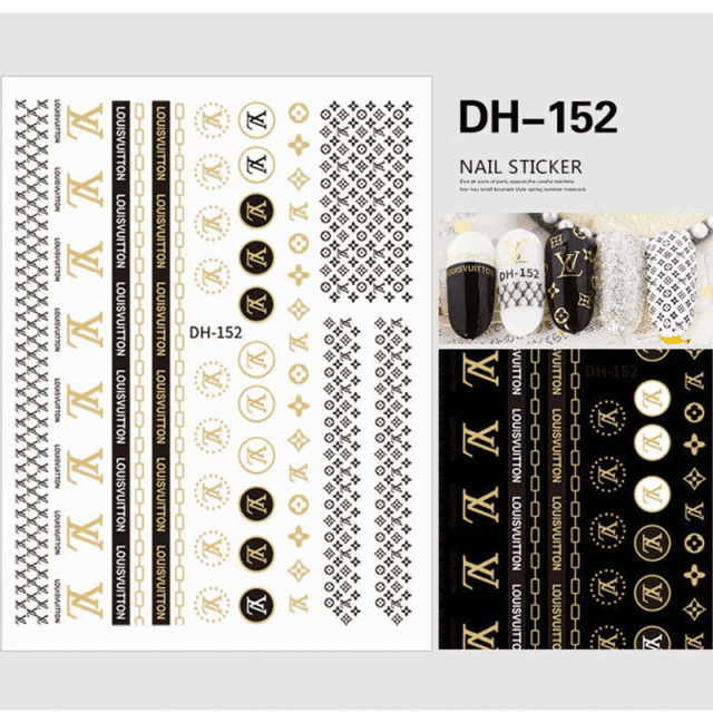 Sticker decor unghii DH-152