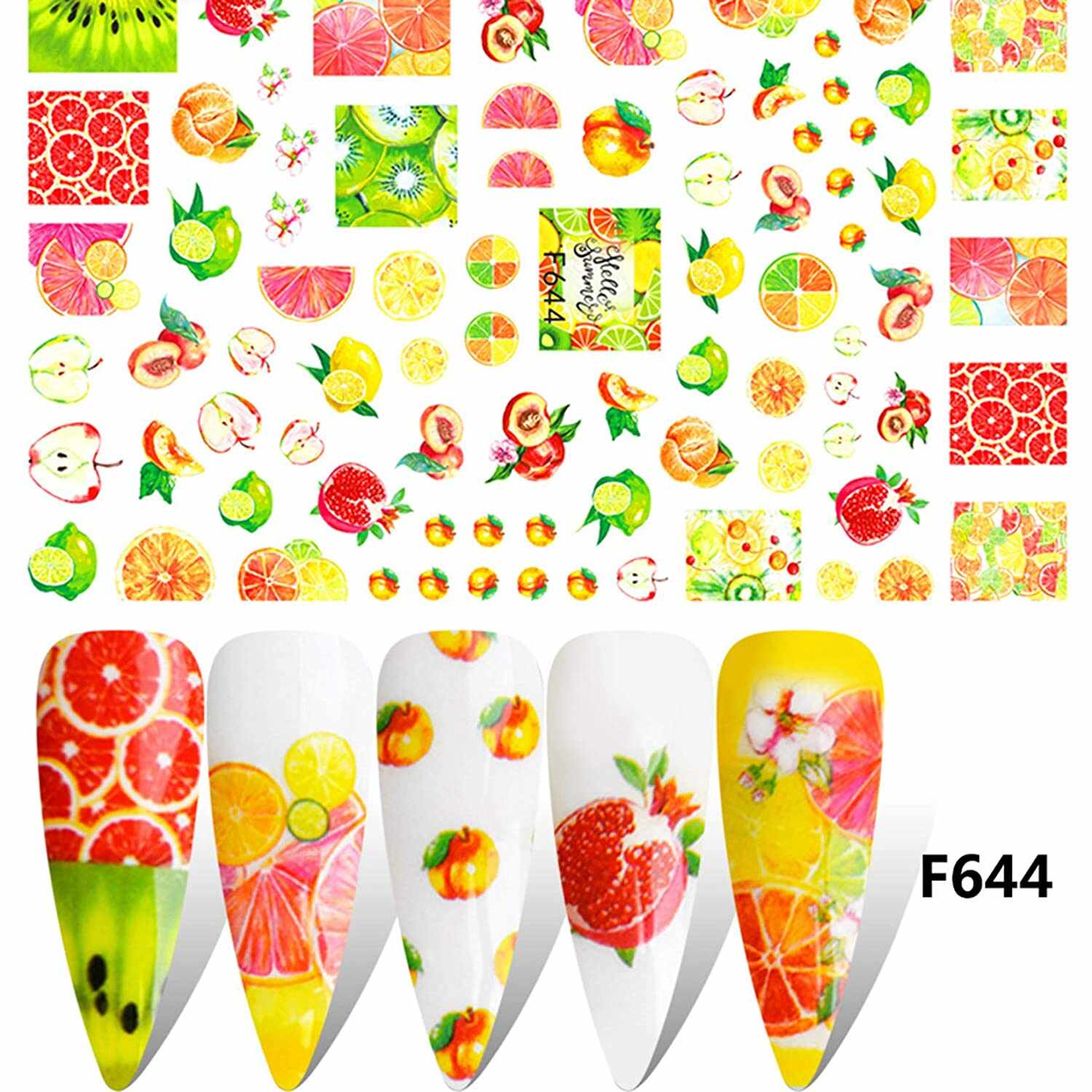 Sticker decor unghii f644