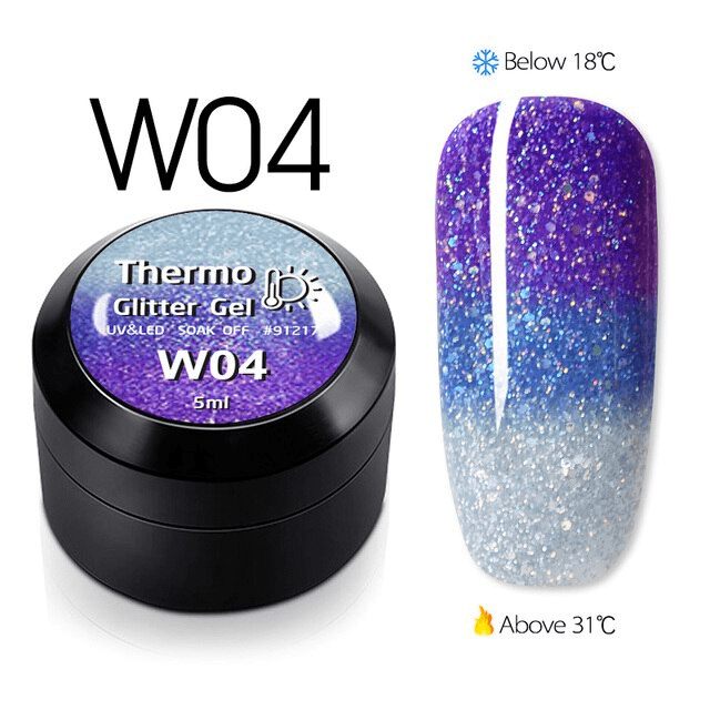Thermo Glitter Color Gel W03 - W01