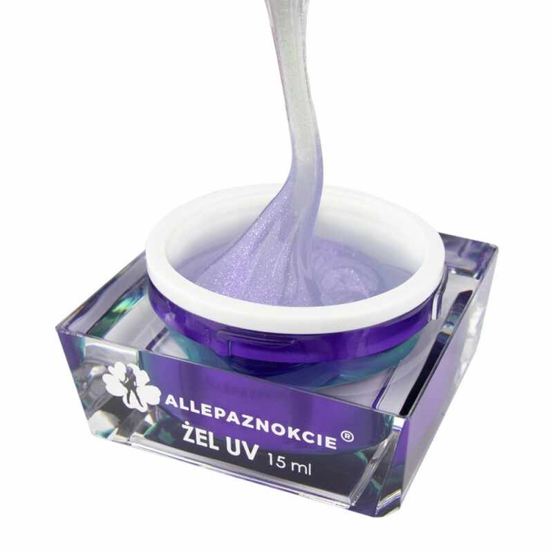 Gel UV Constructie Allepaznokcie - Jelly Moonlight Violet 15 ml