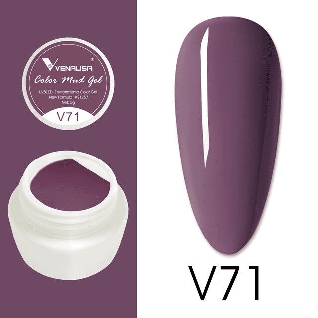Mud series color gel VENALISA V71 - V51