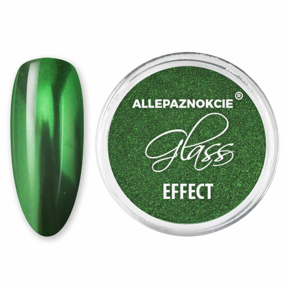 Pigment efect oglinda glass effect Allepaznokcie- 09 - PEO-GE01