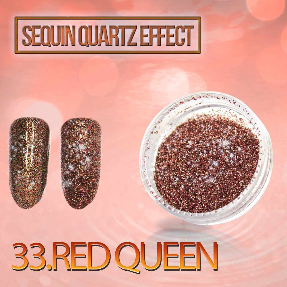 Sclipici Holographic - Red Queen 33