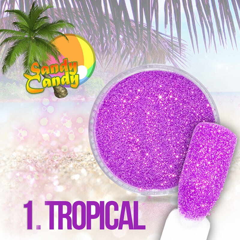 Sclipici Sandy Candy - Tropical 01