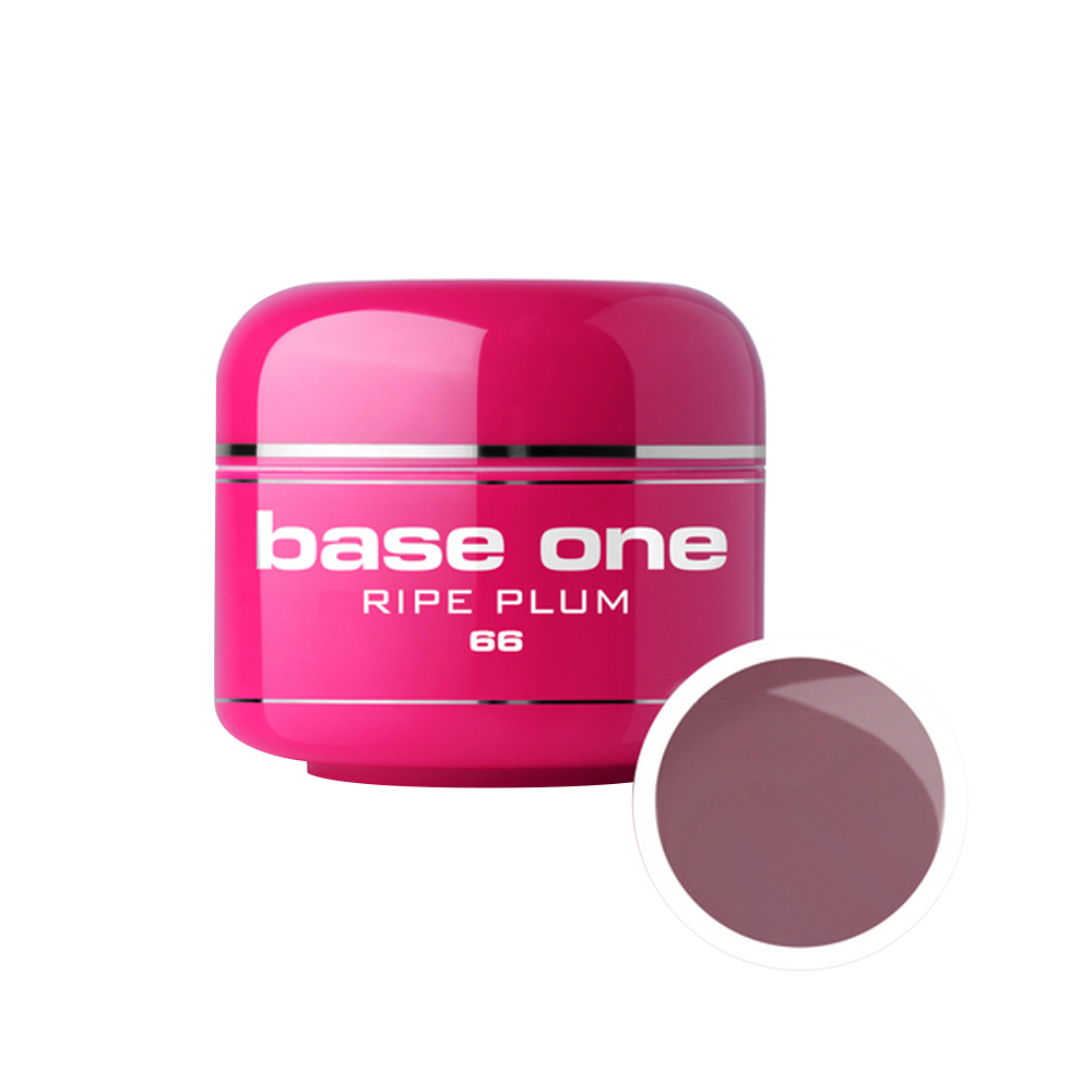 Gel UV color Base One, ripe plum 66, 5 g