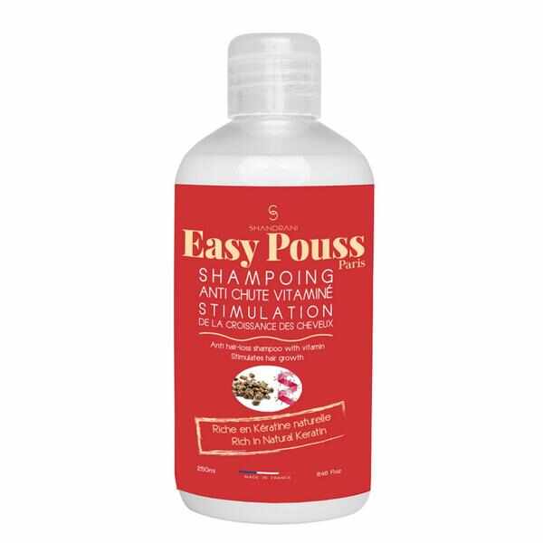 Sampon Vitaminizat Impotriva Caderii Parului - cu Cheratina Easy Pouss, 250 ml