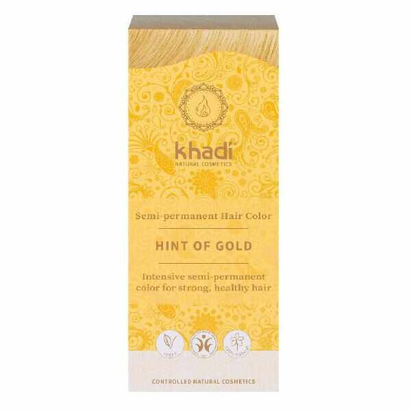 Vopsea de Par Henna pentru Golden Blond Khadi, 100 g