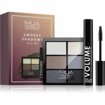 MUA Makeup Academy Duo Set Smokey Shadows set cadou (pentru un machiaj fumuriu)