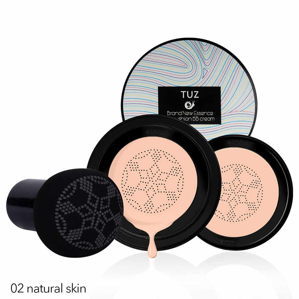 Fond de Ten BB Cream Air Cushion Snail Brand New Essence, #02 Natural Skin