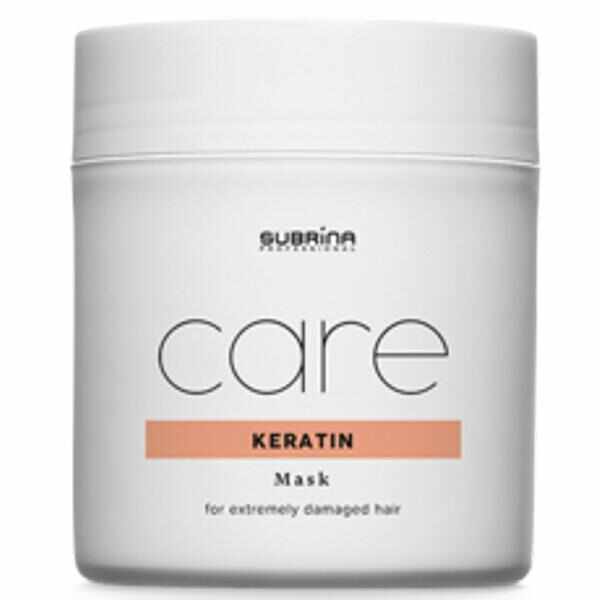 Masca cu Keratina pentru Par Extrem de Deteriorat - Subrina Care Keratin Mask for Extremely Damaged Hair, 500 ml