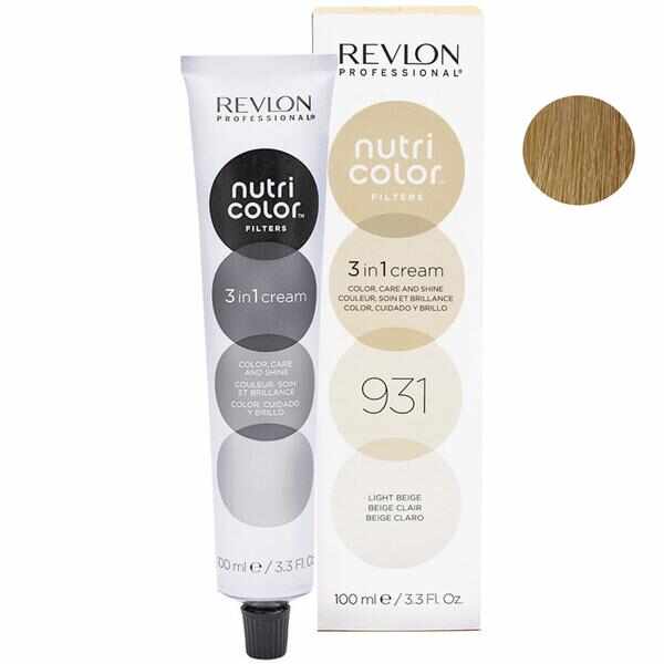 Nuantator de culoare - Revlon Professional Nutri Color Filters nuanta 931 Bej Deschis, 100 ml