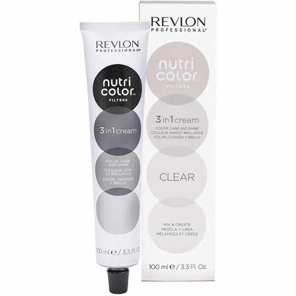 Nuantator de culoare - Revlon Professional Nutri Color Filters nuanta Clear, 100 ml