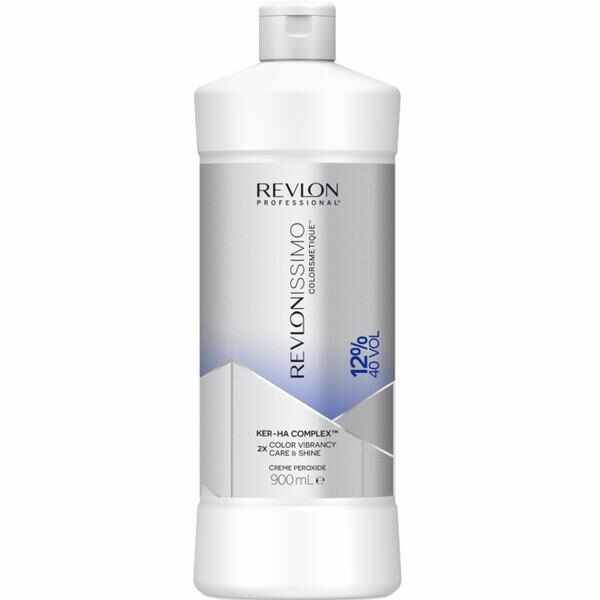 Oxidant Crema 40 vol 12% - Revlon Professional Revlonissimo Colorsmetique Ker-Ha Complex Cream Peroxide, 900 ml