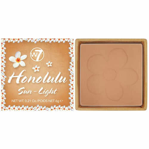 Pudra bronzanta, W7, Honolulu Sun-Light, Vegan, 6 g