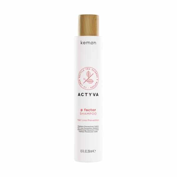 Sampon Anti-cadere - Kemon Actyva P Factor Shampoo Hair Loss Prevention Velian, 250 ml