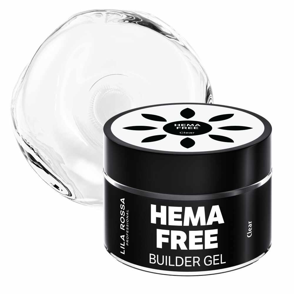 Hema Free gel de constructie unghii Lila Rossa Clear 15 g