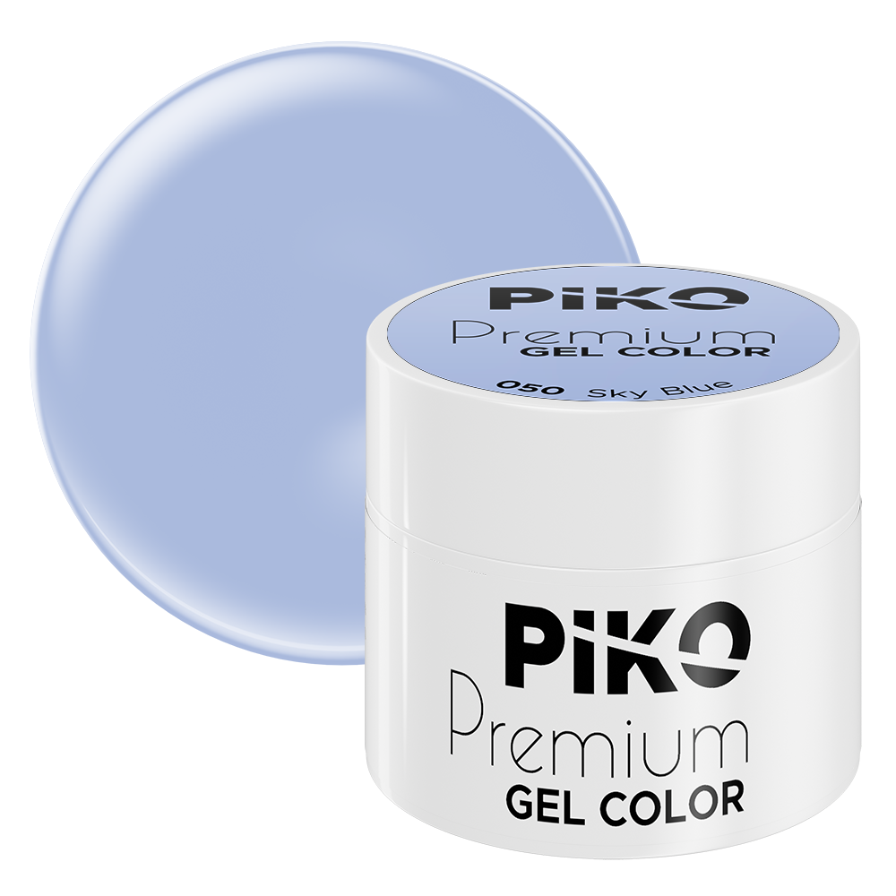 Gel color Piko, Premium, 5g, 050 Sky Blue