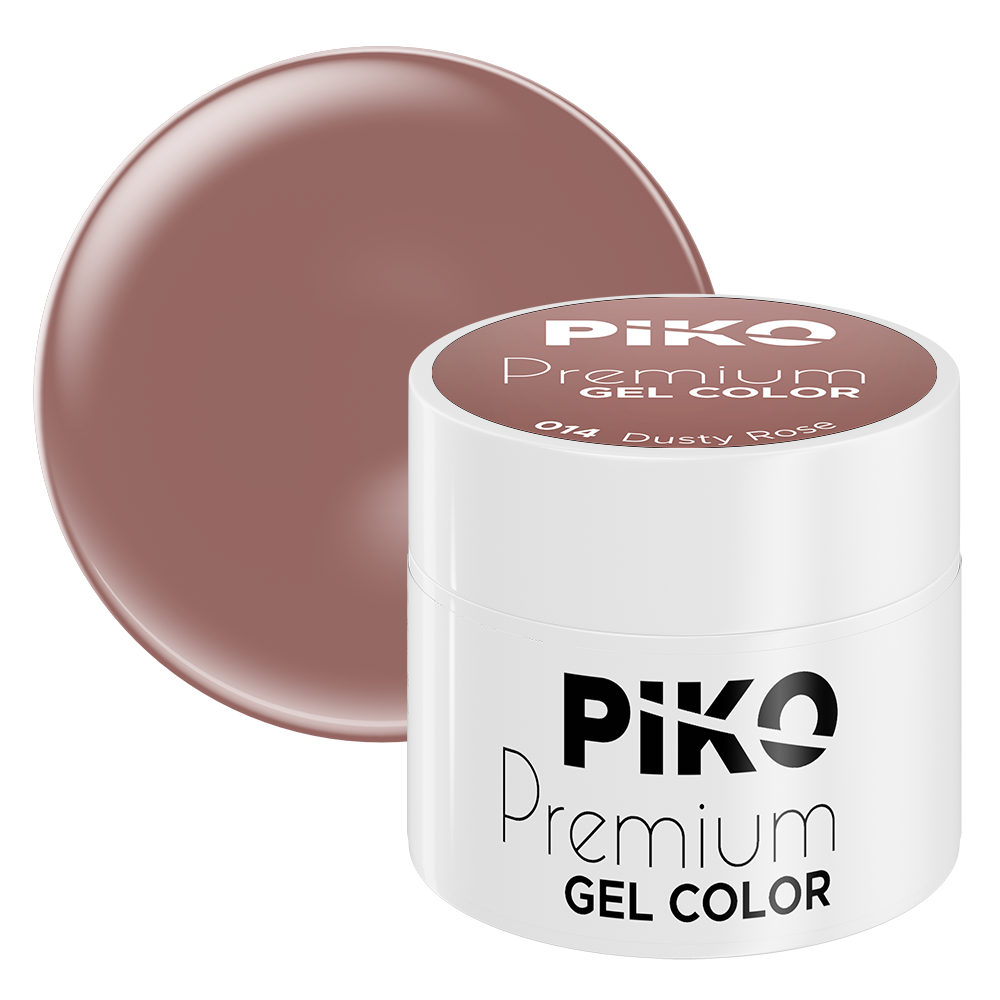 Gel UV color Piko, Premium, 5 g, 014 Dusty Rose