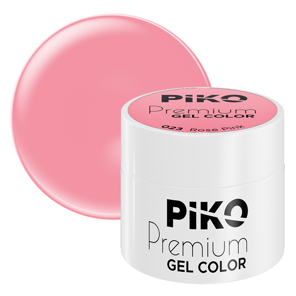 Gel UV color Piko, Premium, 5 g, 023 Rose Pink