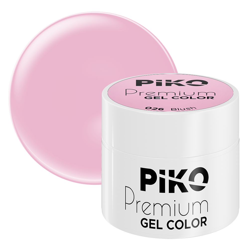 Gel UV color Piko, Premium, 5 g, 026 Blush
