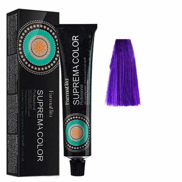 Vopsea Permanenta - FarmaVita Suprema Color Professional, nuanta Violet, 60 ml