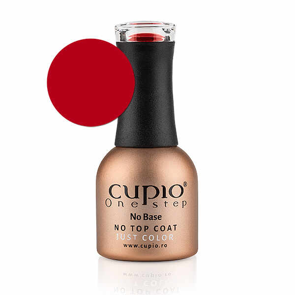 Gel Lac Cupio One Step Easy Off - Candy Apple Red