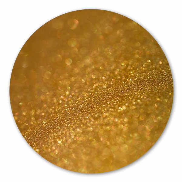 Pigment make-up Glitter Gold