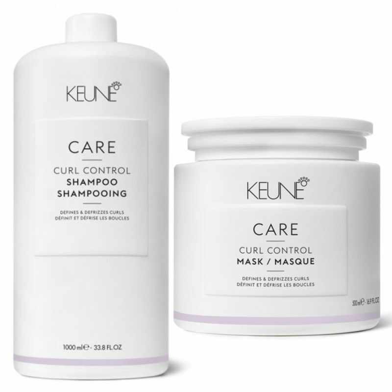 Pachet Keune Care Curl Control 2 - Sampon si Masca