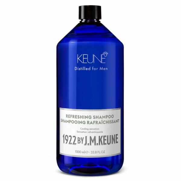 Sampon Revigorant pentru Barbati - Keune Refreshing Shampoo Distilled for Men, 1000 ml