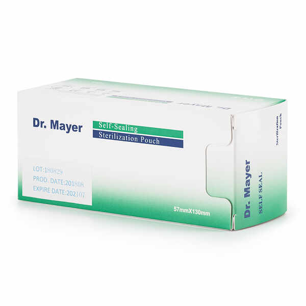 Pungi sterilizare autosigilante Dr. Mayer 90x260mm set 200