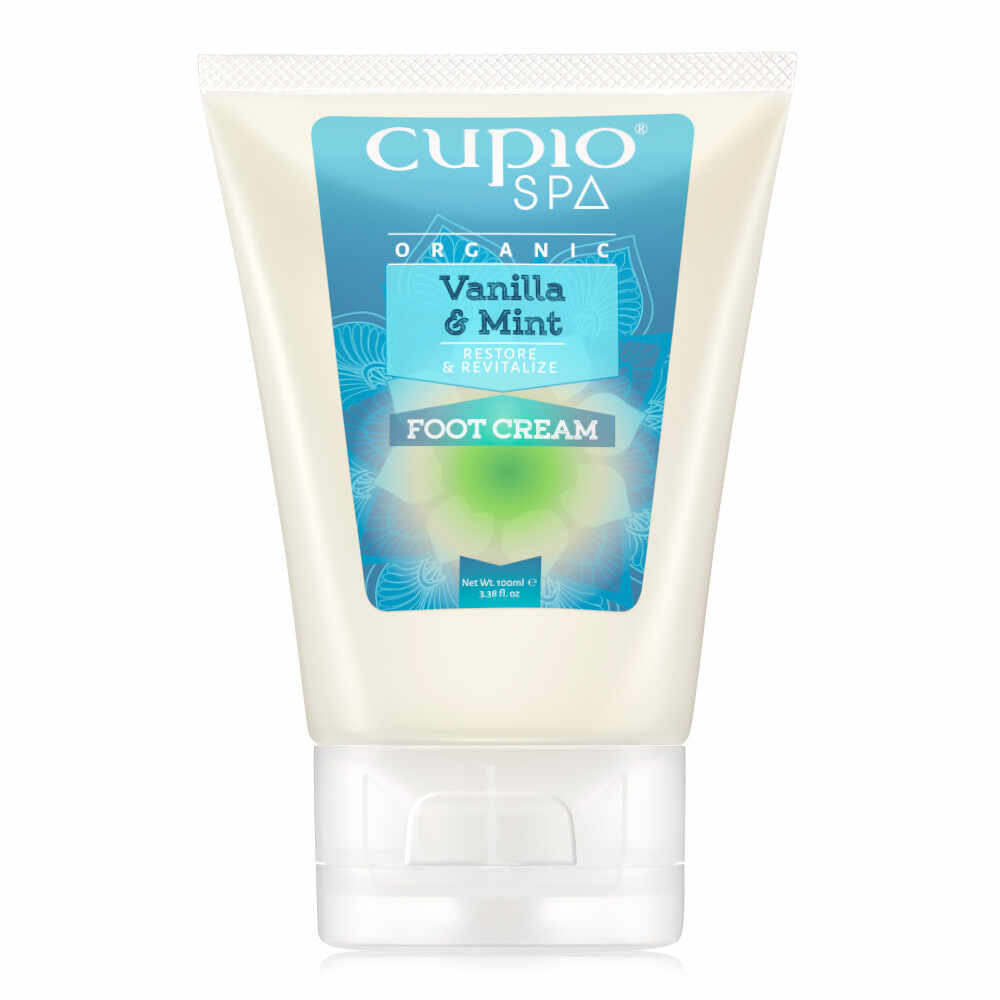 Crema de picioare Organica Cupio SPA - Vanilla&Mint 100ml
