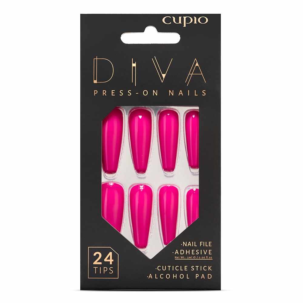 Set unghii false Cupio Diva - Party Pink