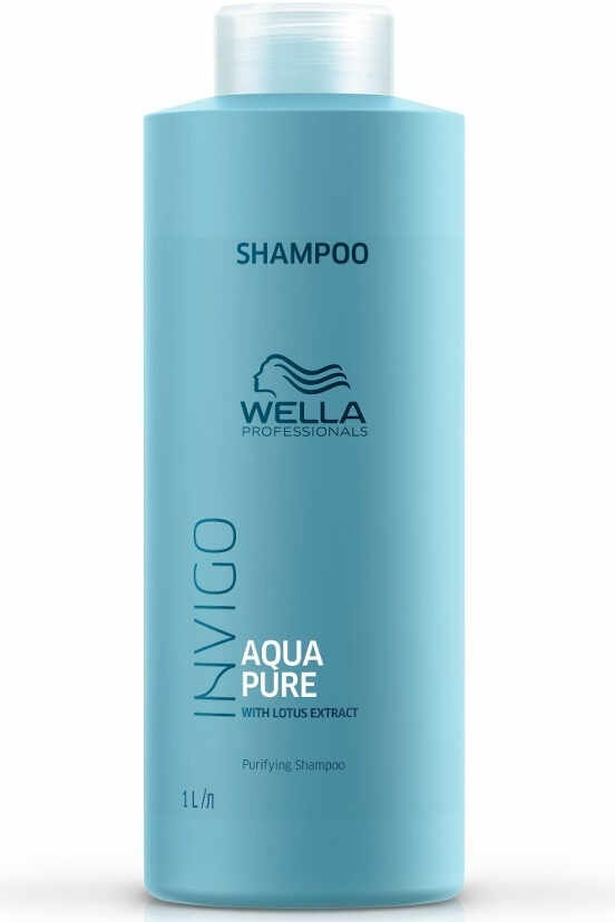 Wella Professionals Invigo Aqua Pure Sampon impotriva excesului de sebum 1000ml