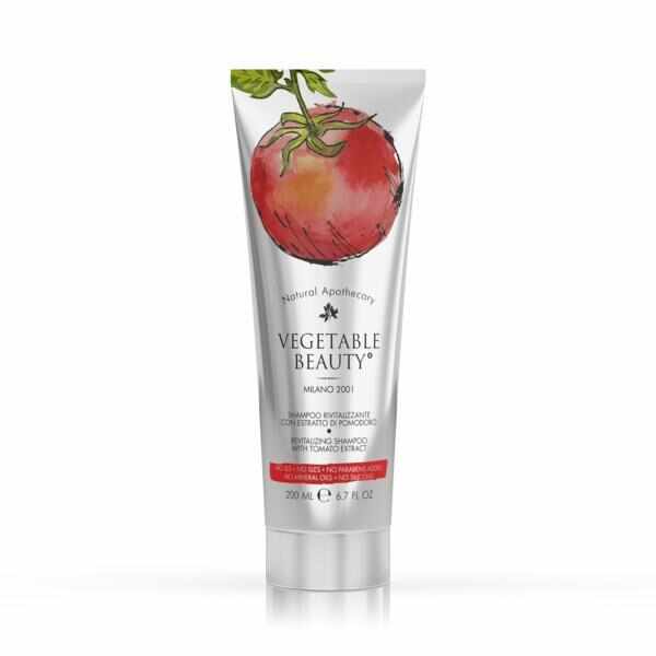 Șampon revitalizant cu extract de roșii Vegetable Beauty 200ml