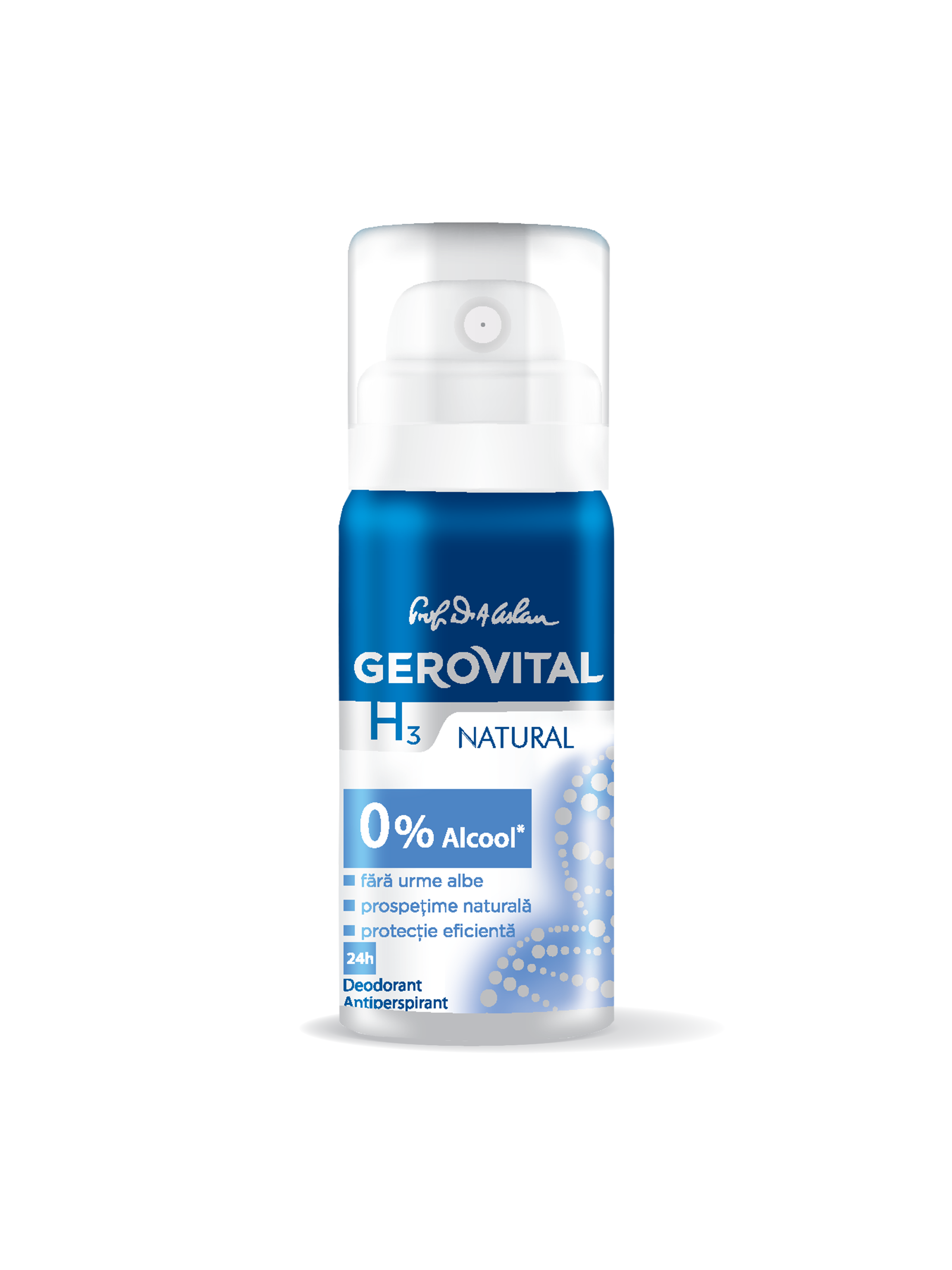 Deodorant Antiperspirant Gerovital H3- Natural 40 Ml