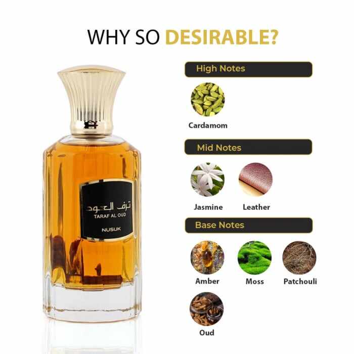 Parfum Taraf Al Oud, Nusuk, apa de parfum 100 ml, barbati