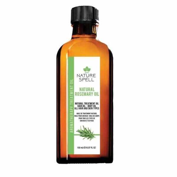 Ulei Natural de Rozmarin - Nature Spell Rosemary Oil for Hair & Skin, 150 ml
